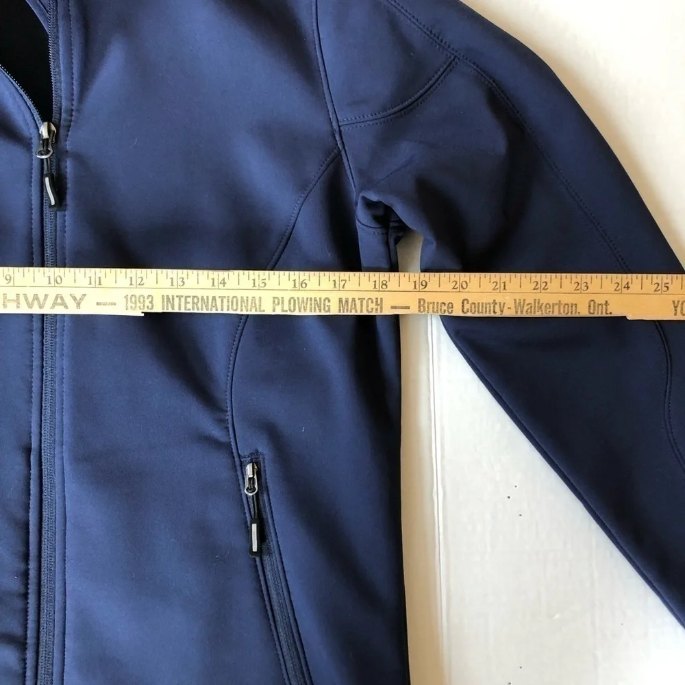 Navy  Rain Jacket - Picture 6 of 10